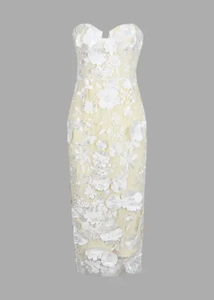 Eunice Floral Embroidered Dress