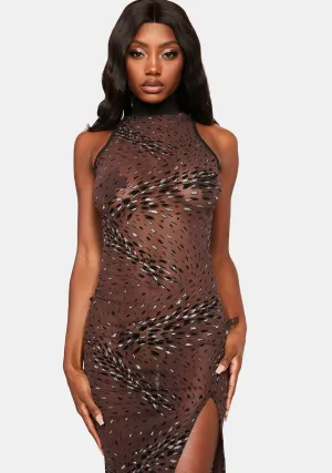 Ever So Stunning Sheer Maxi Dress