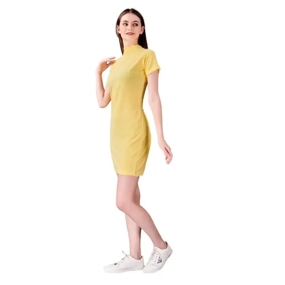 Fancy Polyester Bodycon Dress For Women