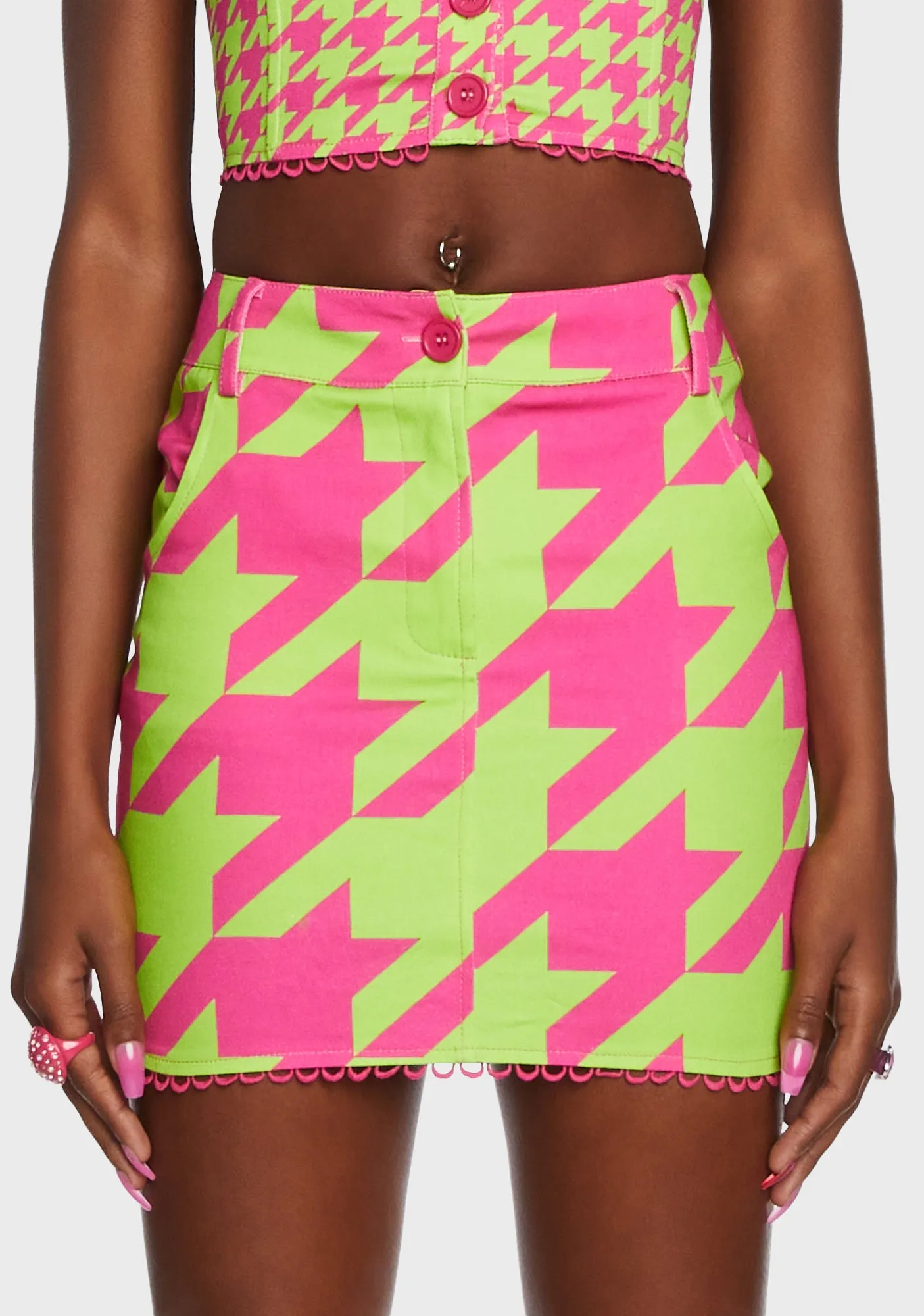Friendly Fashionista Mini Skirt