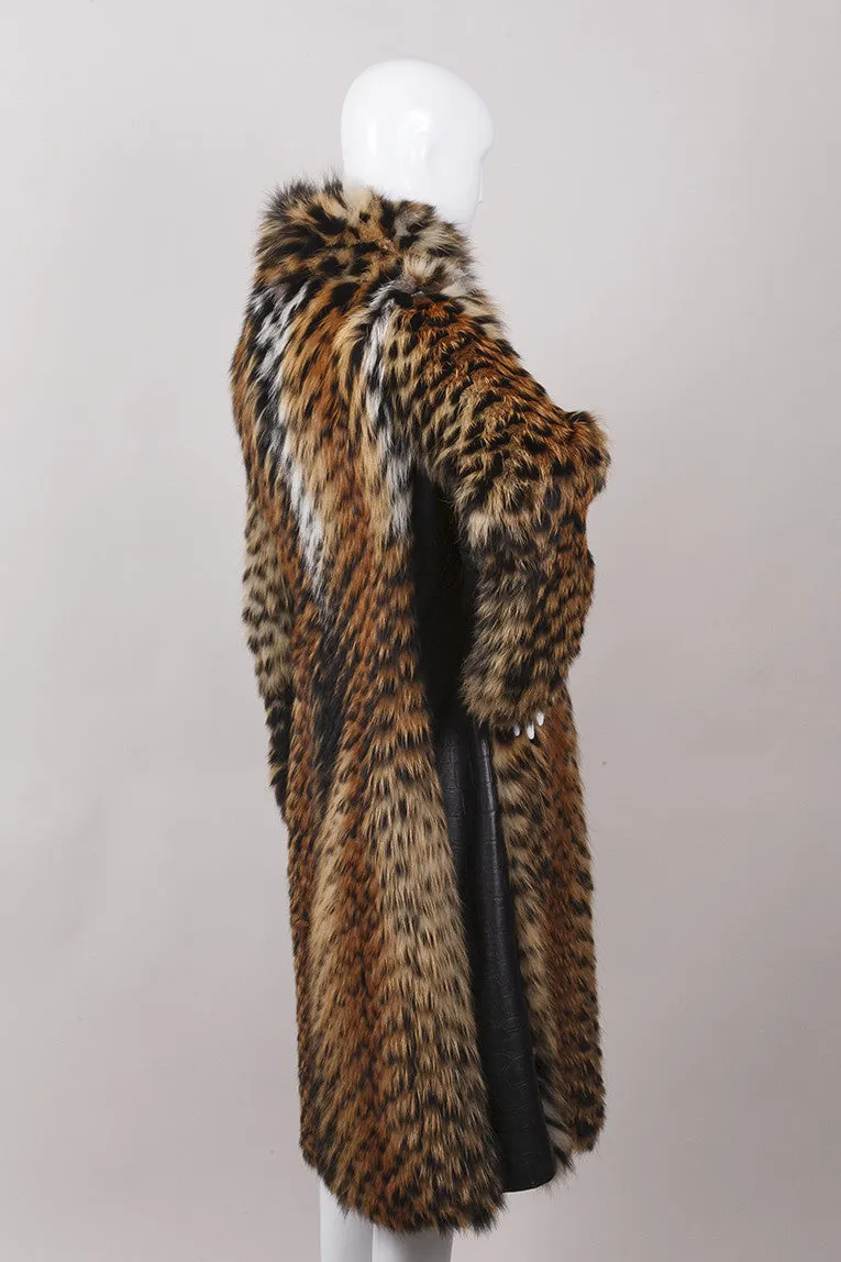 Fur and Leather Coat