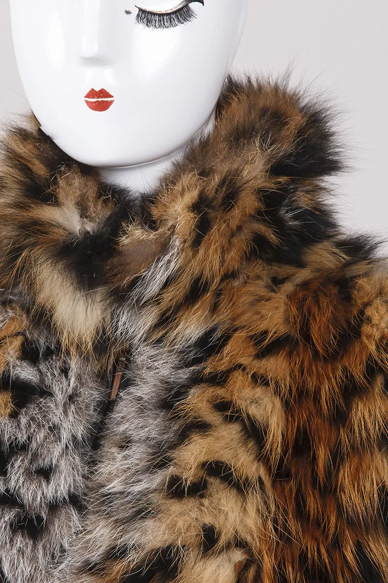 Fur and Leather Coat