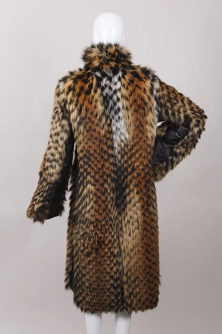 Fur and Leather Coat