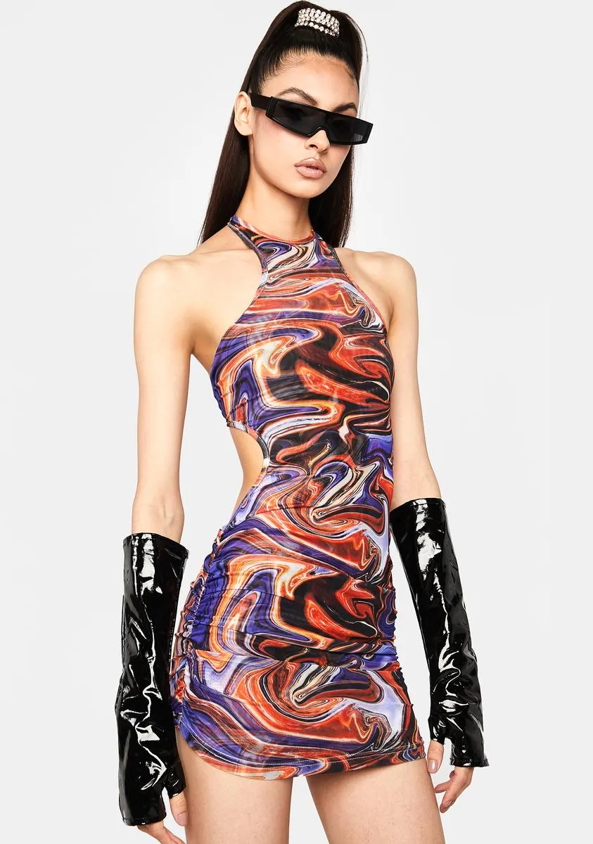 Galaxy Axel Mini Dress