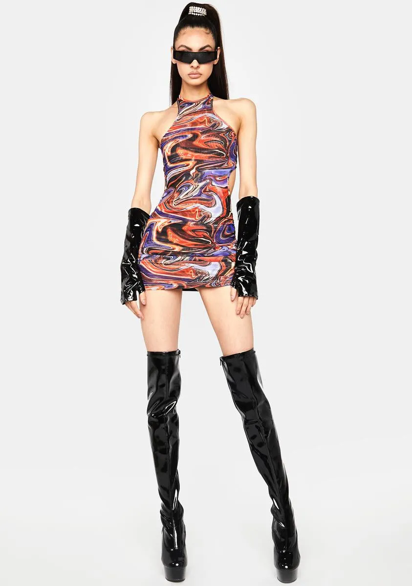 Galaxy Axel Mini Dress