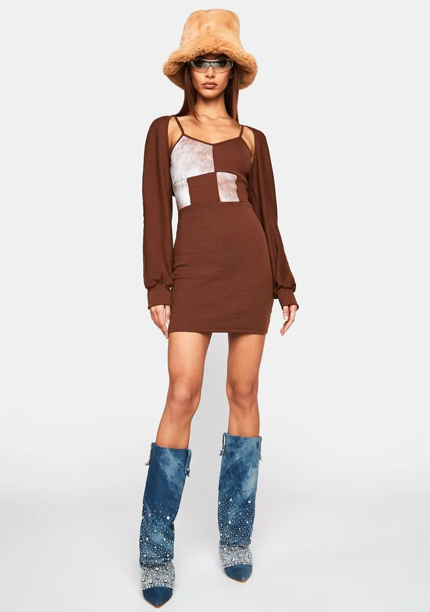Gana Long Sleeve Dress Set
