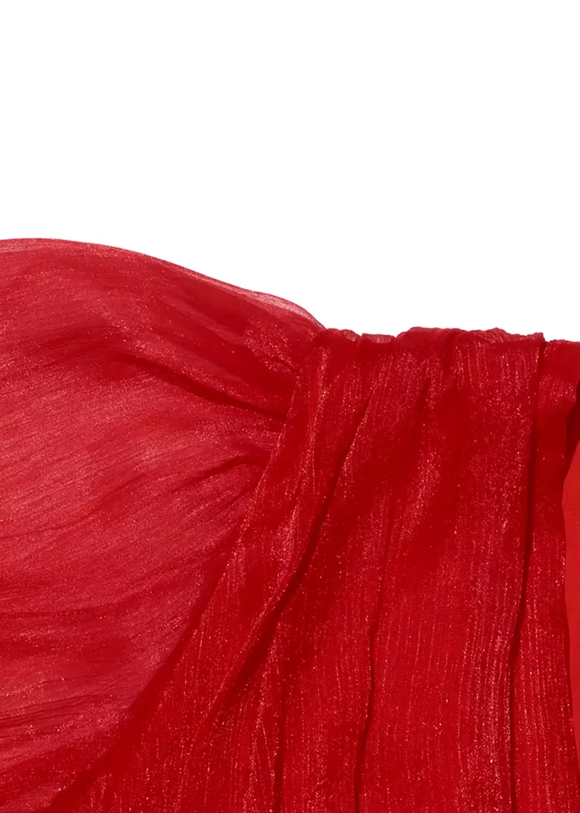 Geneva Pleated Ruffled Mini Dress
