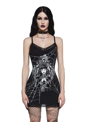 Ghost Of You Graphic Tank Dress