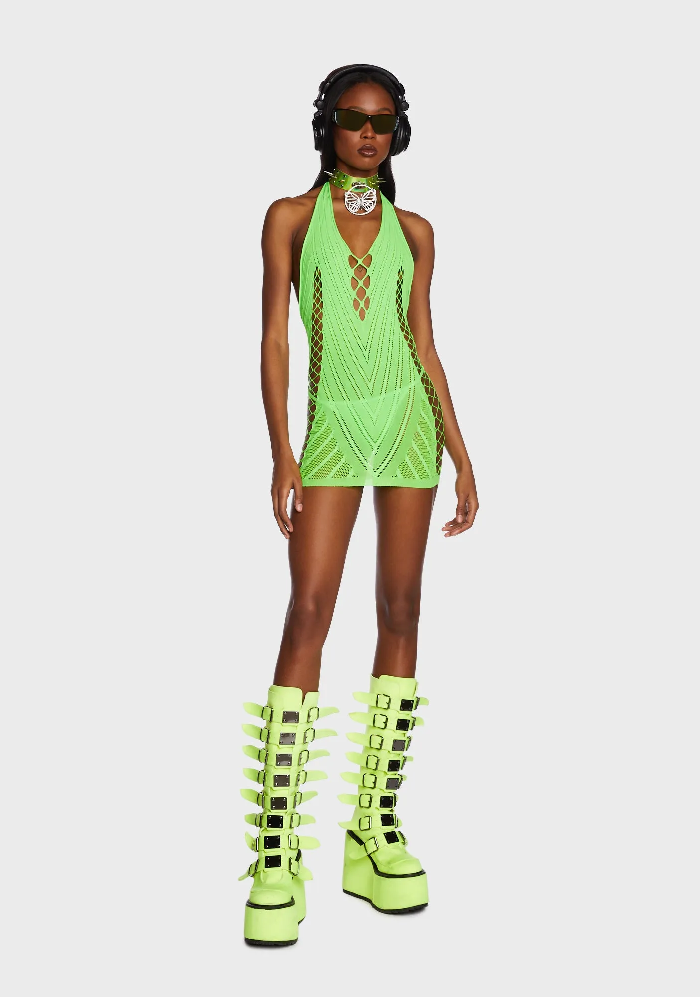 Glowing Glory Mini Dress