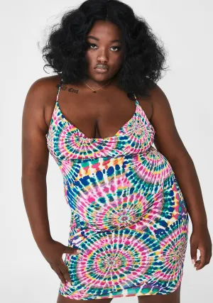 Going Warped World Tie Dye Dress