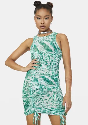 Hailey Mesh Mini Dress