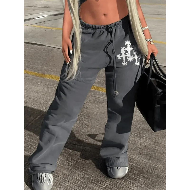 High Waist Loose Sweatpants For Women