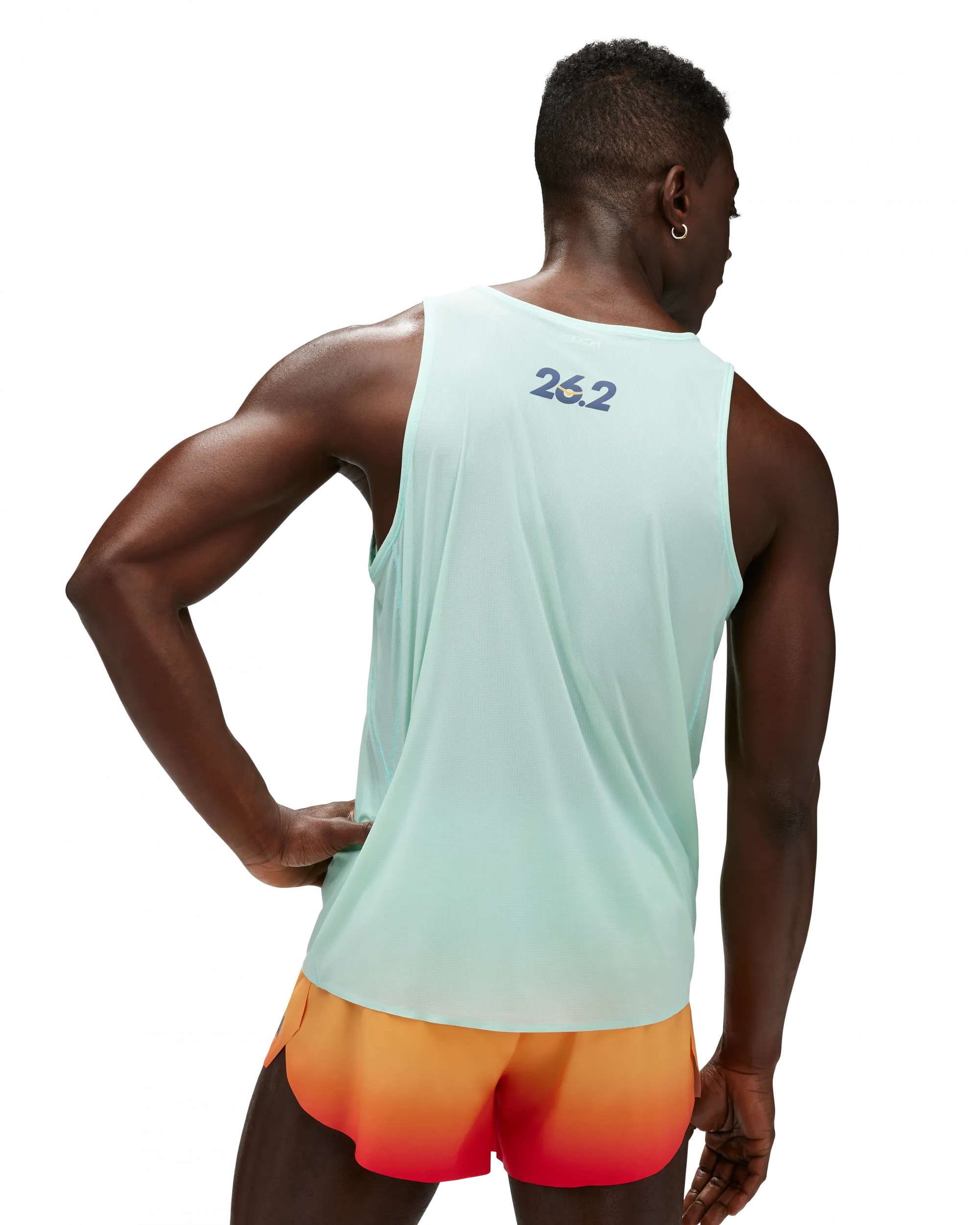 Hoka Men&#x27;s Airolite Run Tank Cloudless / Marathon | Buy Hoka Men&#x27;s Airolite Run Tank Cloudless / Marathon here | Outnorth