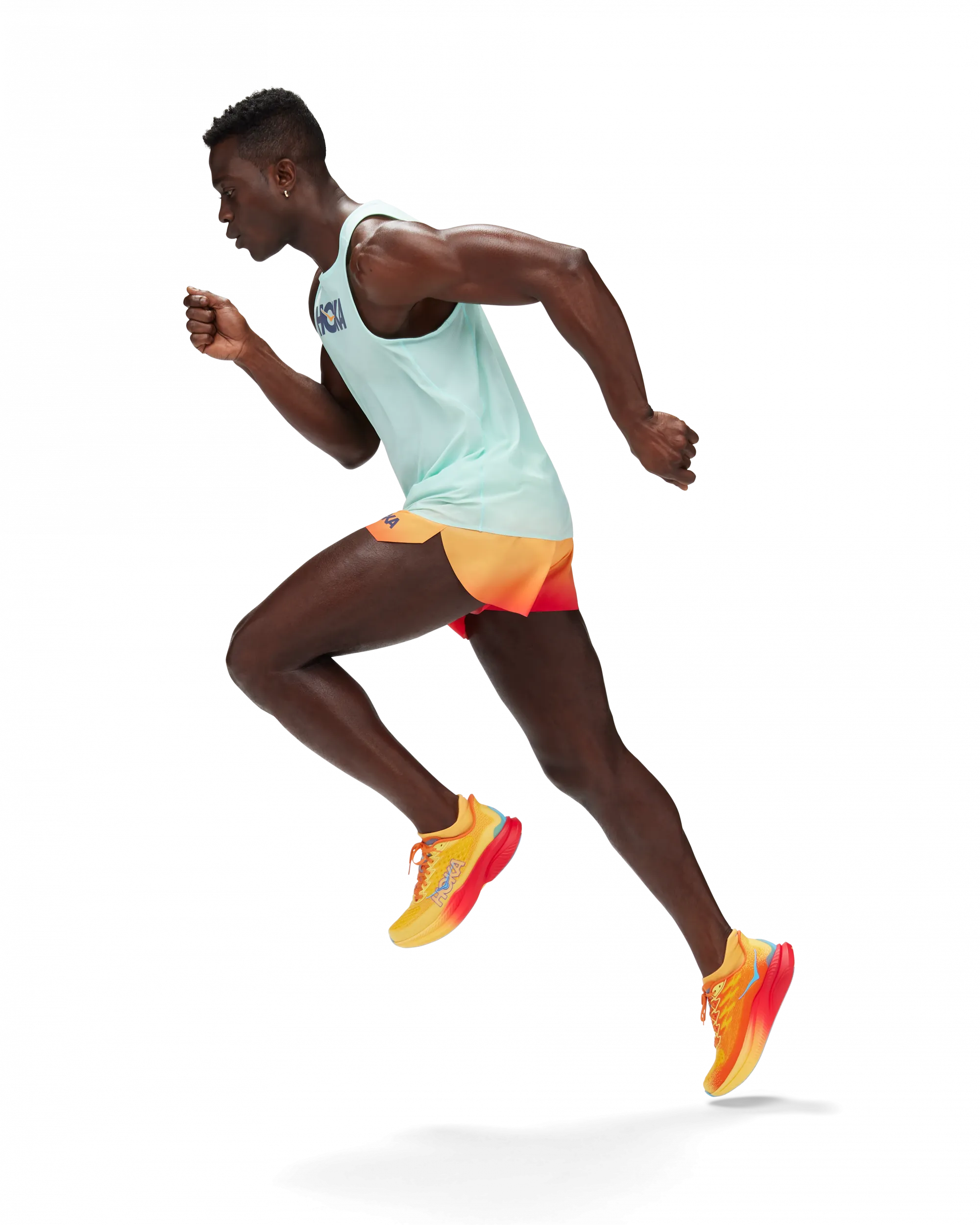 Hoka Men&#x27;s Airolite Run Tank Cloudless / Marathon | Buy Hoka Men&#x27;s Airolite Run Tank Cloudless / Marathon here | Outnorth