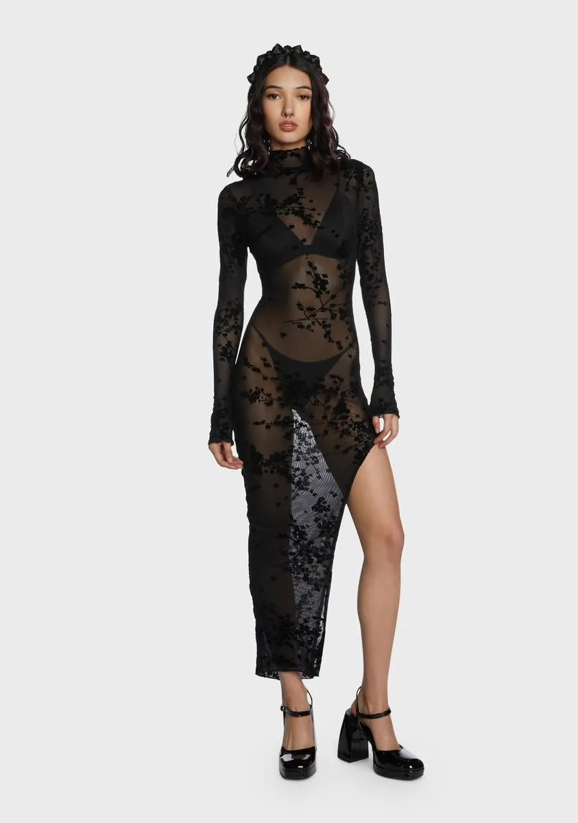 Hot Staredown Maxi Dress