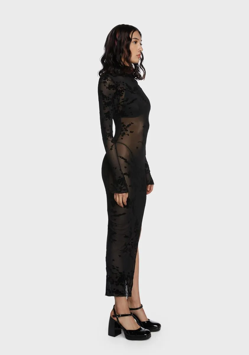 Hot Staredown Maxi Dress