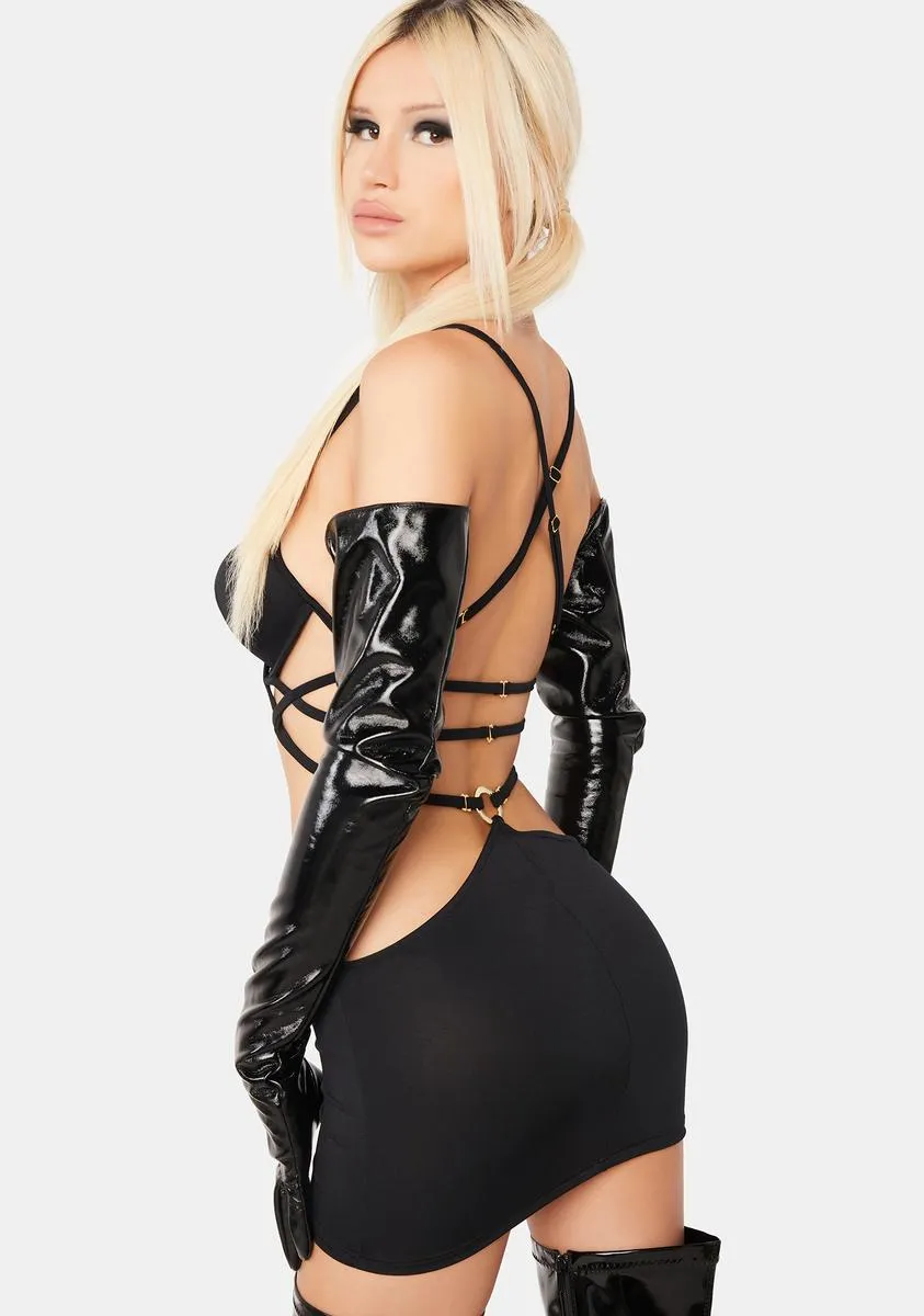 Hot Status Cut-Out Dress