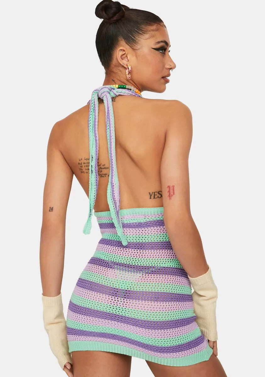 Hot Streak Crochet Dress