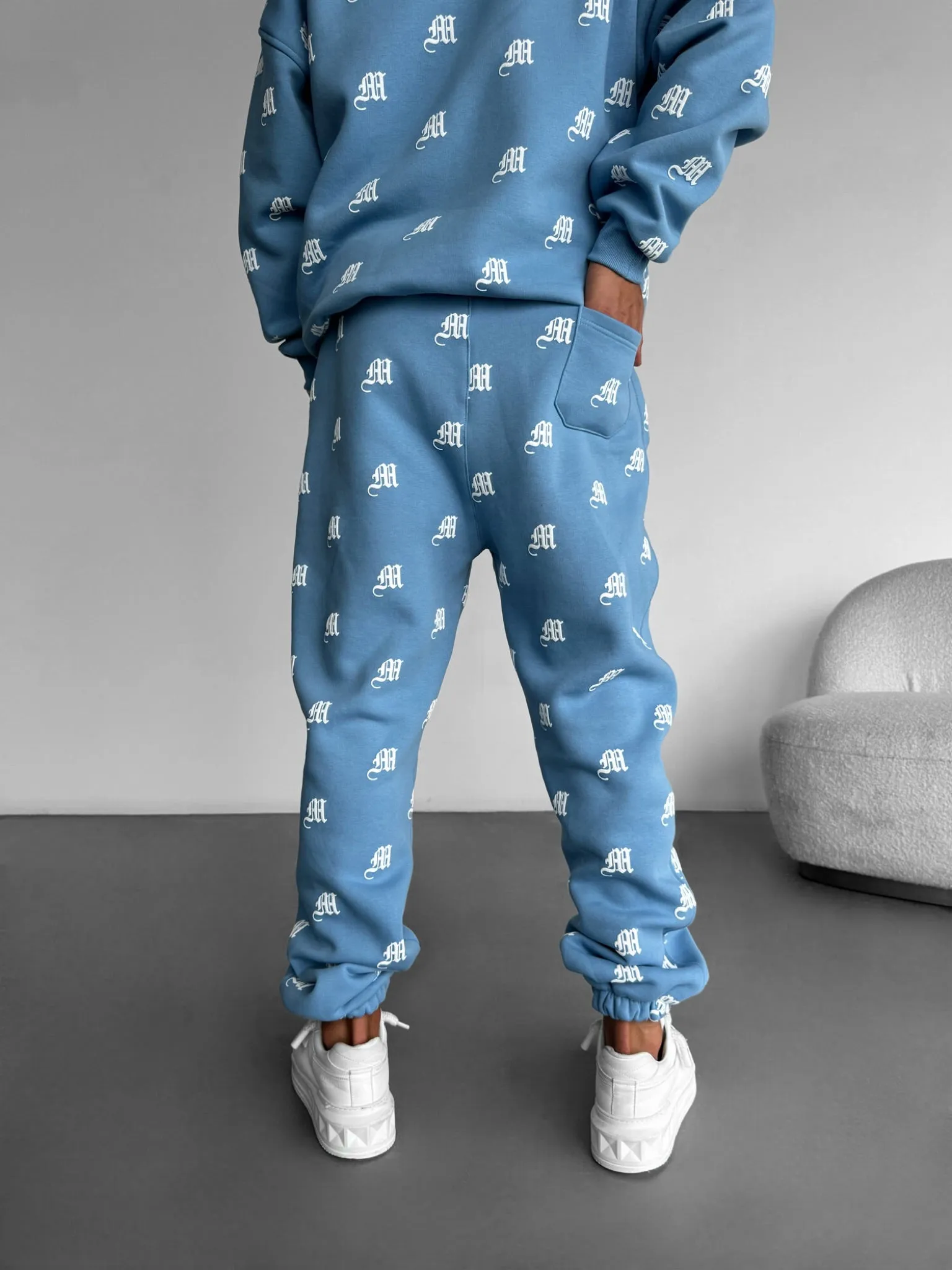 Initial Sweatpants - Blue
