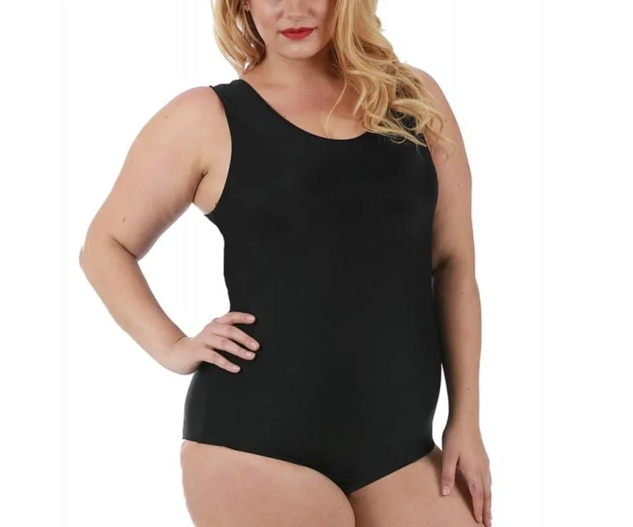 InstantFigure Tank Bodysuit Curvy Shapewear WB4033C by InstantFigure INC