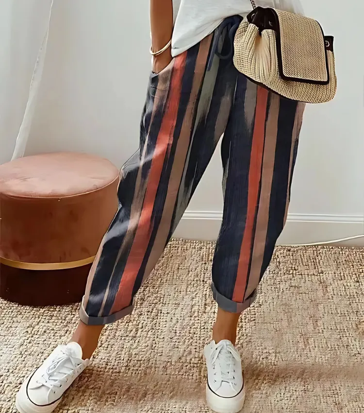 Ivyshape | Casual Linen Sweatpants