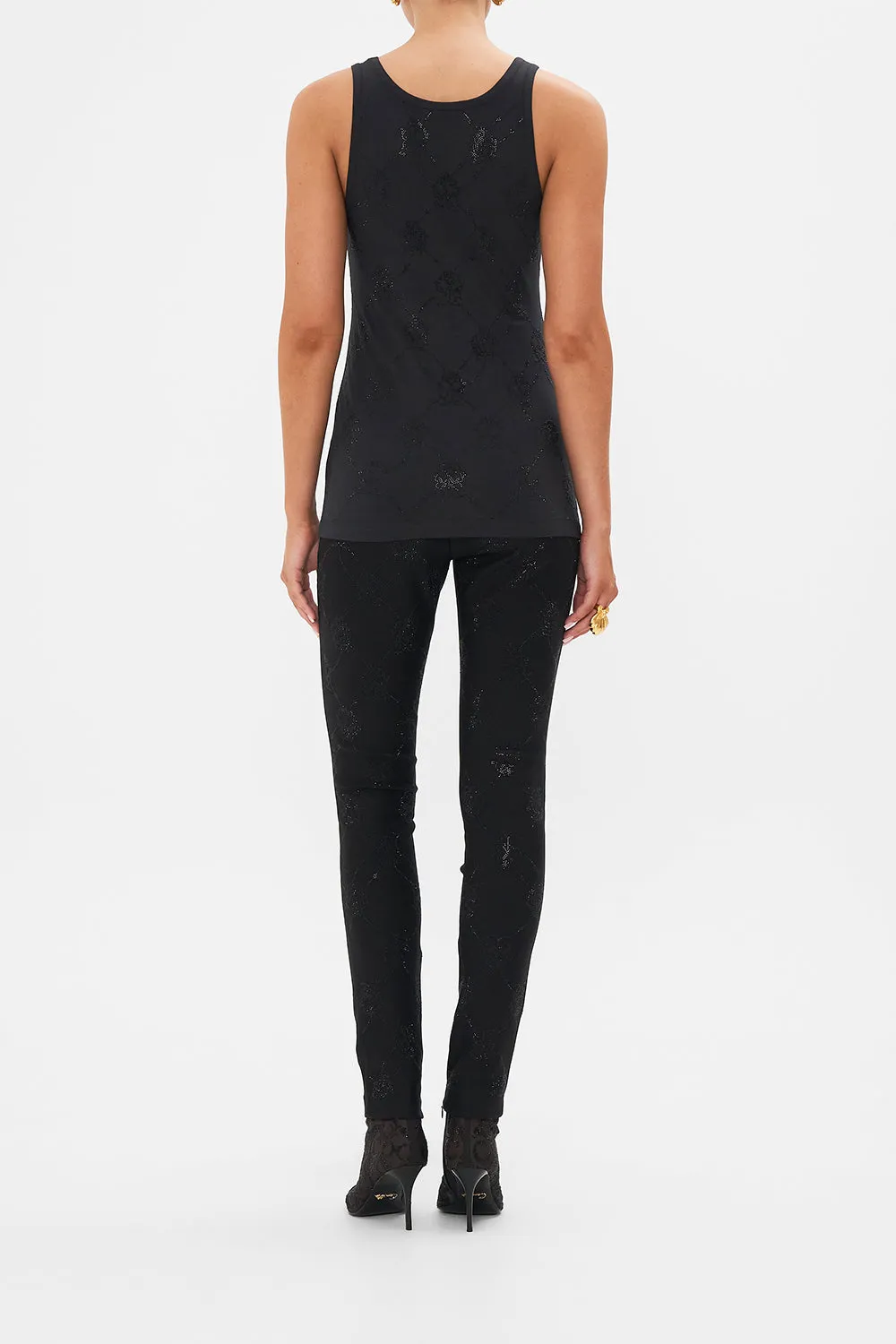 JERSEY SCOOP NECK TANK TOP AMSTERGLAM