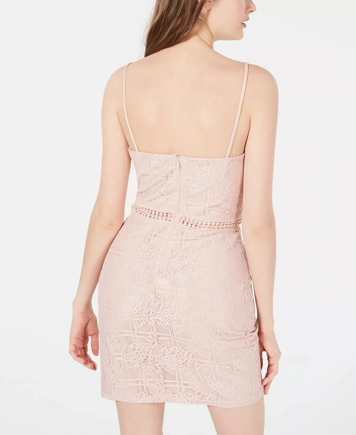 Jump Juniors' Lace Bodycon Dress