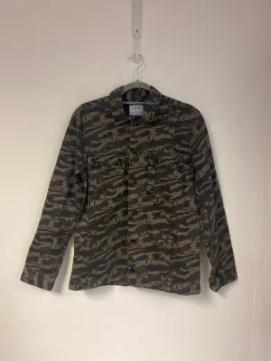 Khaki military camo shacket, Urban Outfitters, Size 8