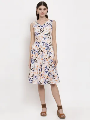 Ladies Floral Printed Dress