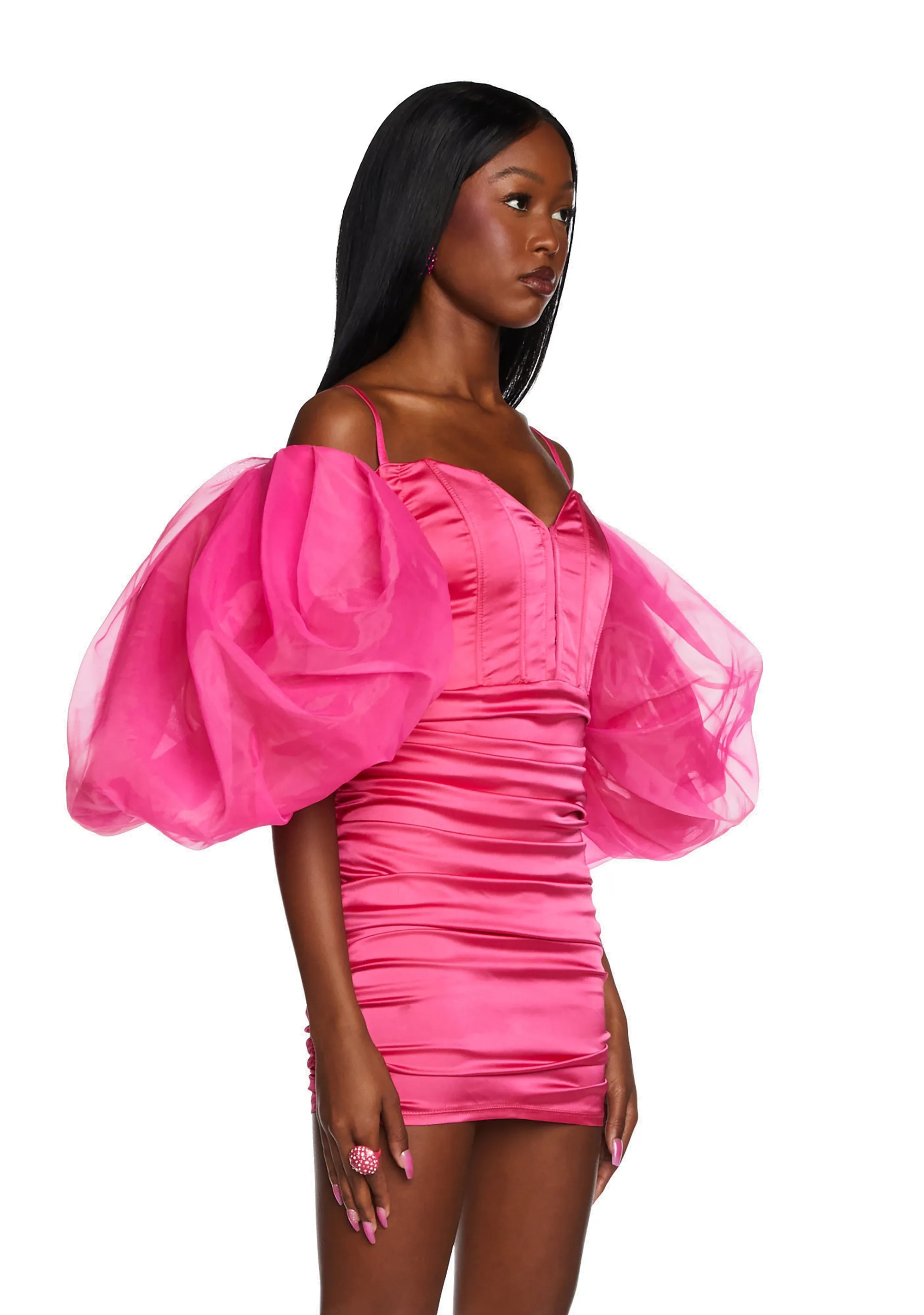 Life-Sized Doll Mini Dress