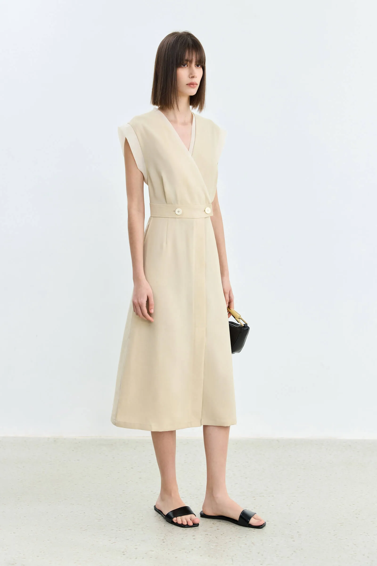LILY Business Suit V-neck Dress