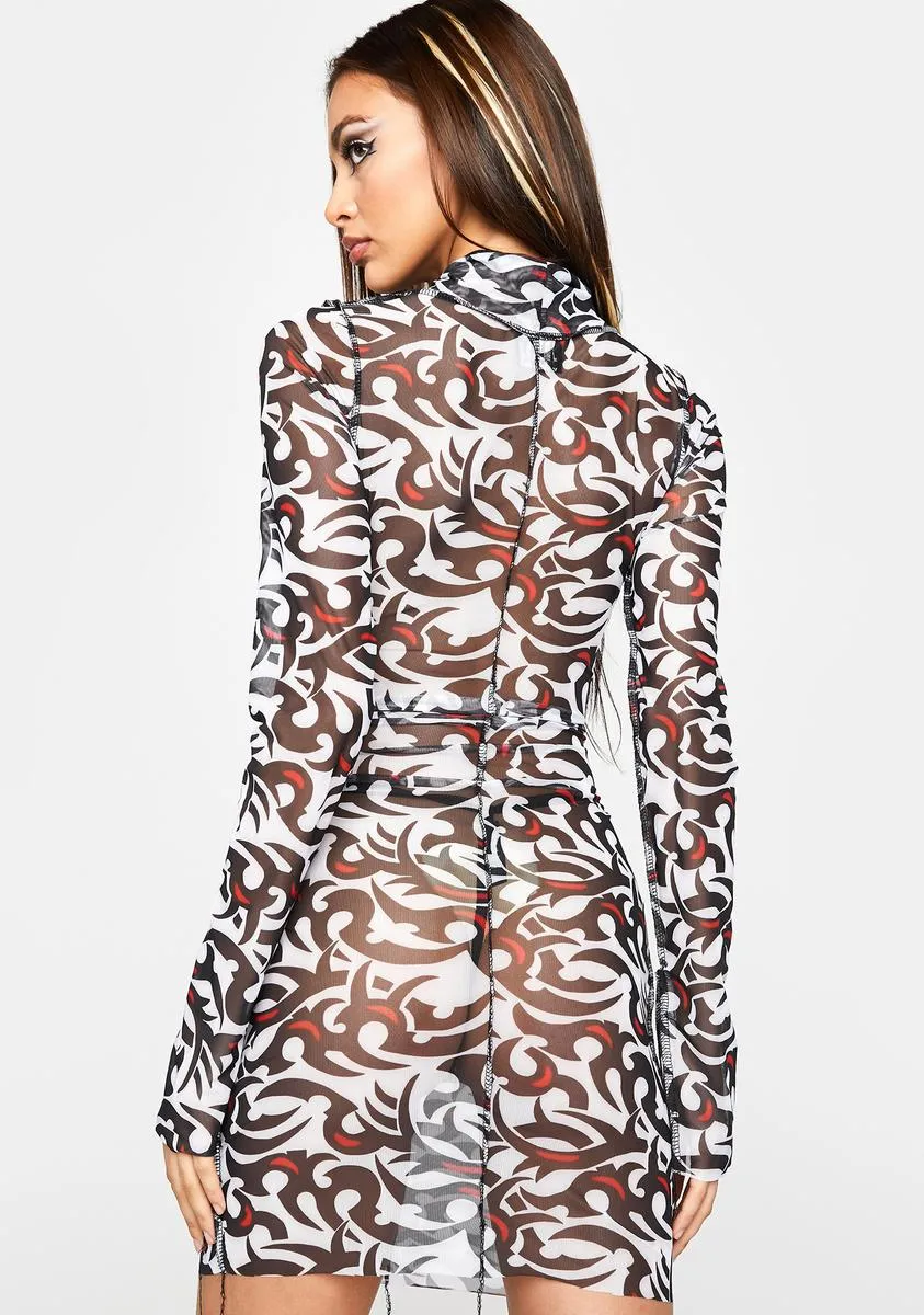 Lizzy Mesh Dress