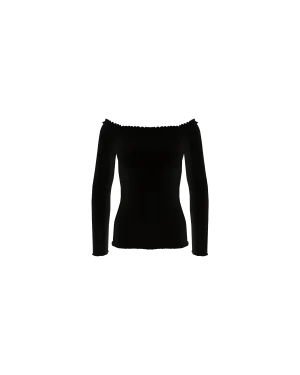LOLLO LONG SLEEVE BLACK