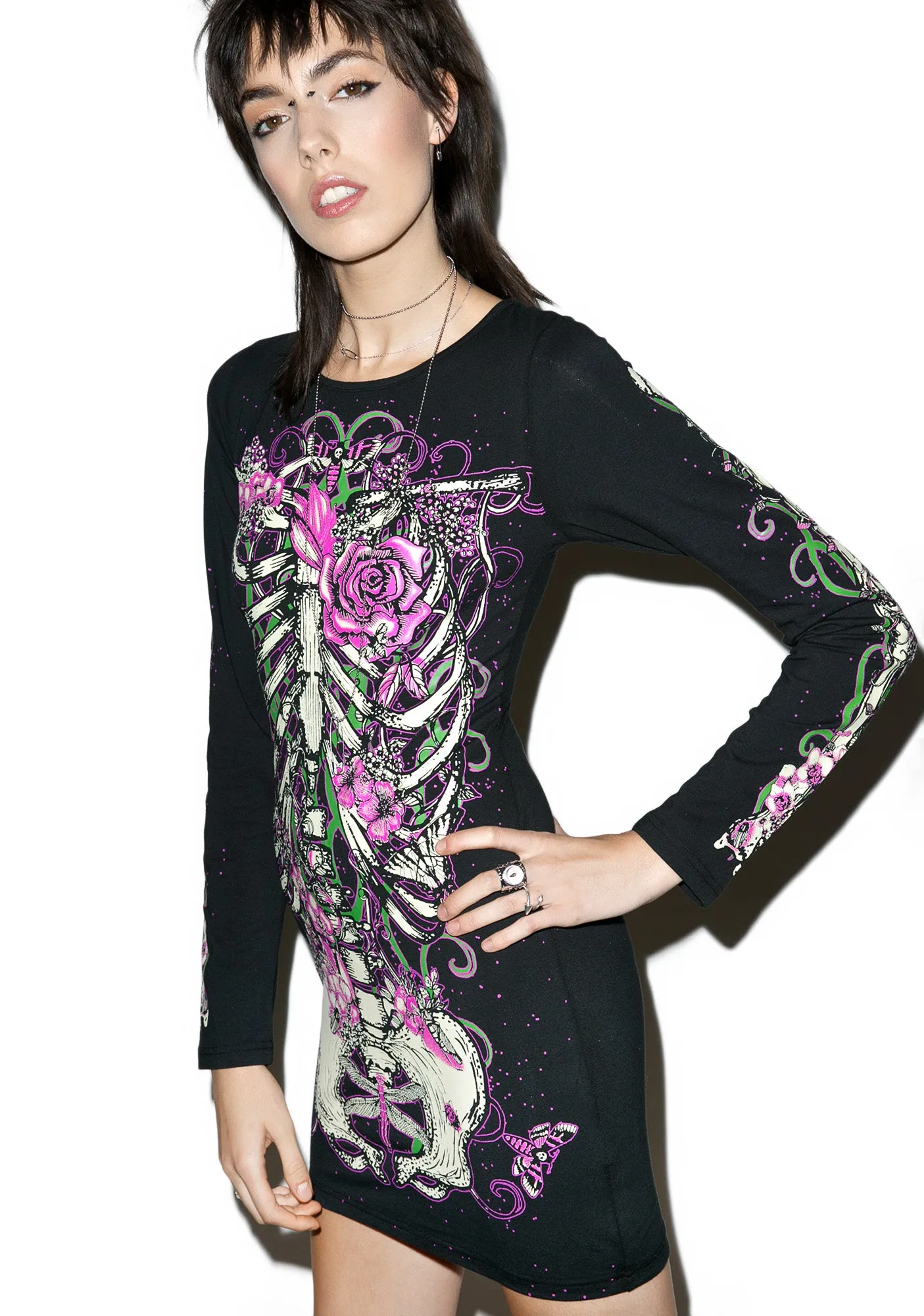 Lovely Bonez Bodycon Dress