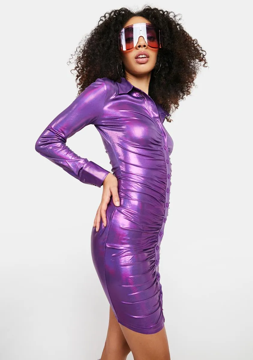 Magic Class Holographic Dress