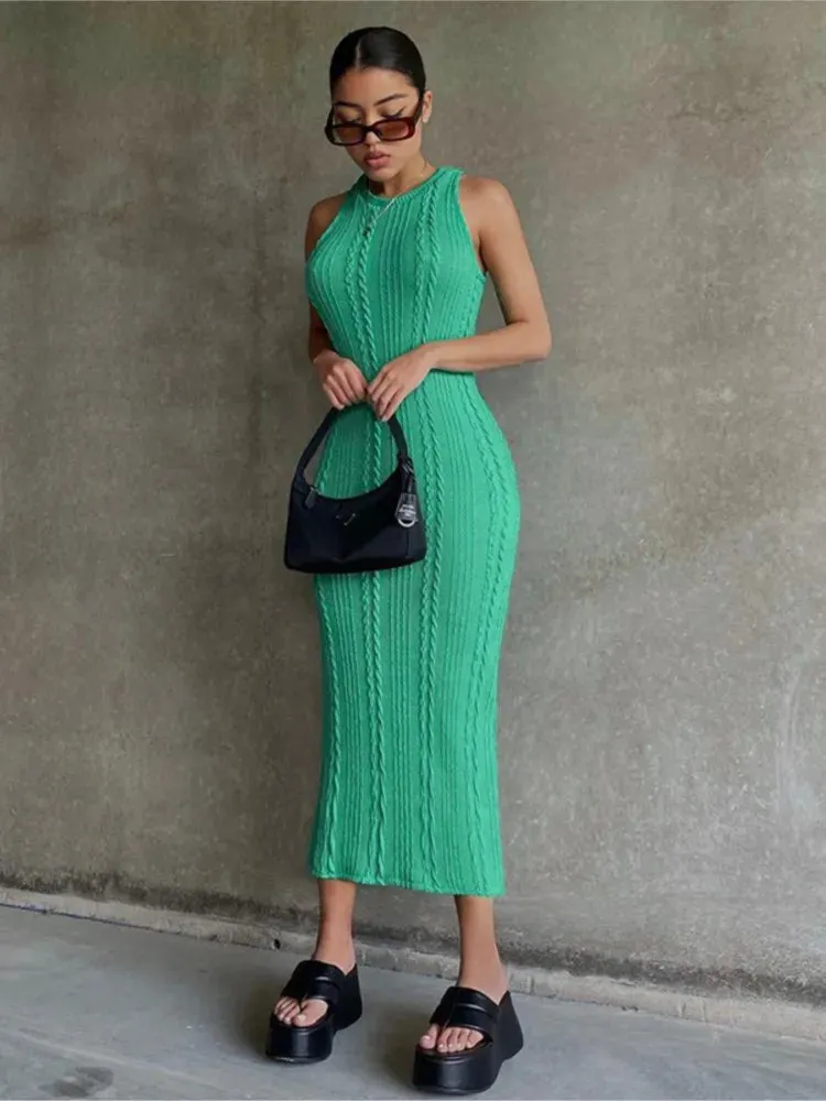 Maud - Chic Bodycon Knitted Dress for Women