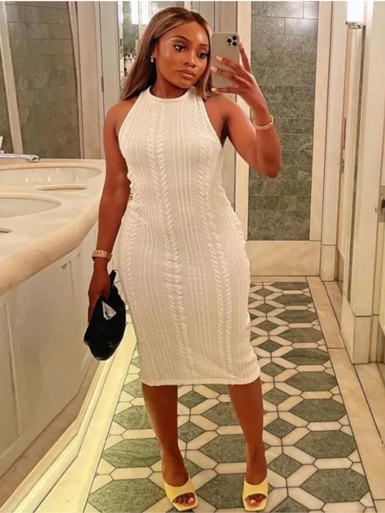Maud - Chic Bodycon Knitted Dress for Women