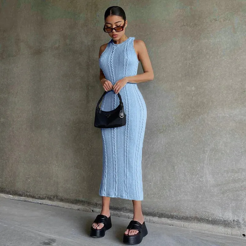 Maud - Chic Bodycon Knitted Dress for Women