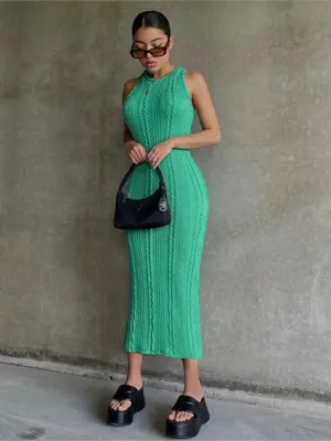 Maud - Chic Bodycon Knitted Dress for Women