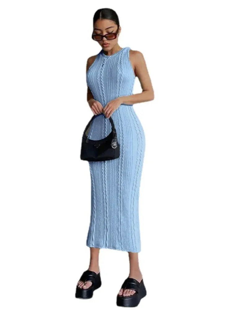 Maud - Chic Bodycon Knitted Dress for Women