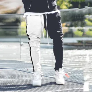 Men's Casual Cotton Elastic Sweatpants