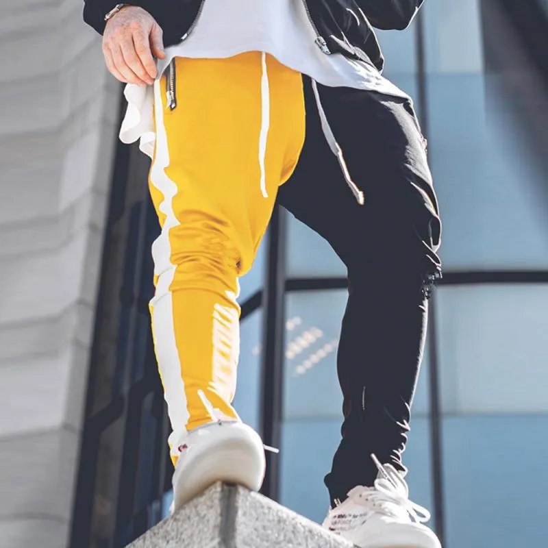 Men's Casual Cotton Elastic Sweatpants