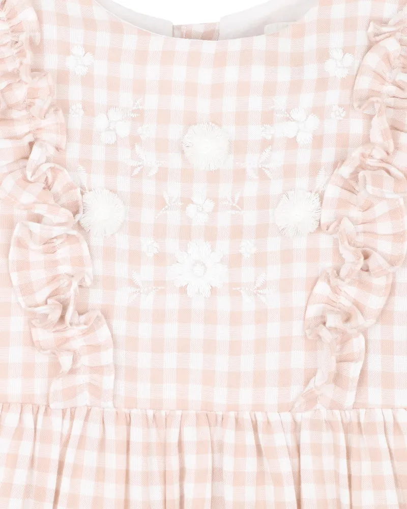 MORGAN GINGHAM DRESS