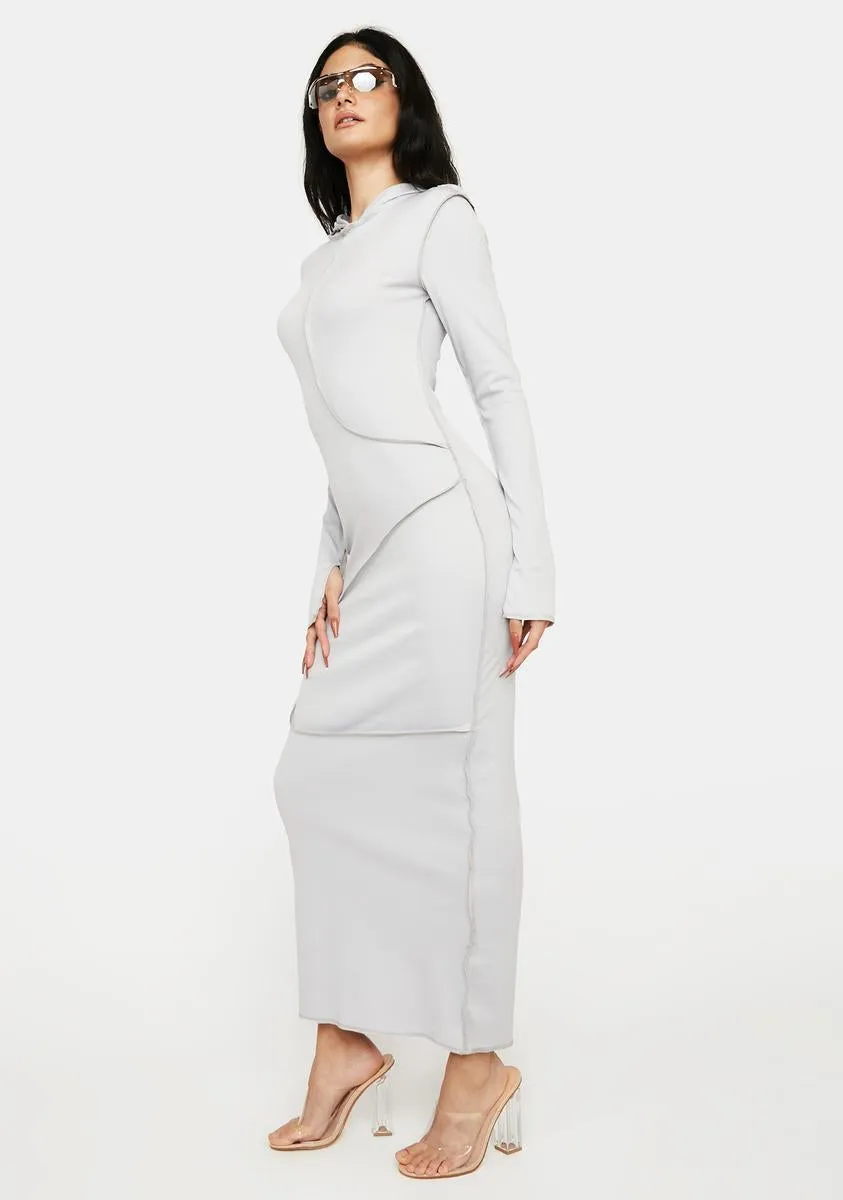 Muted Screen Saver Maxi Dress