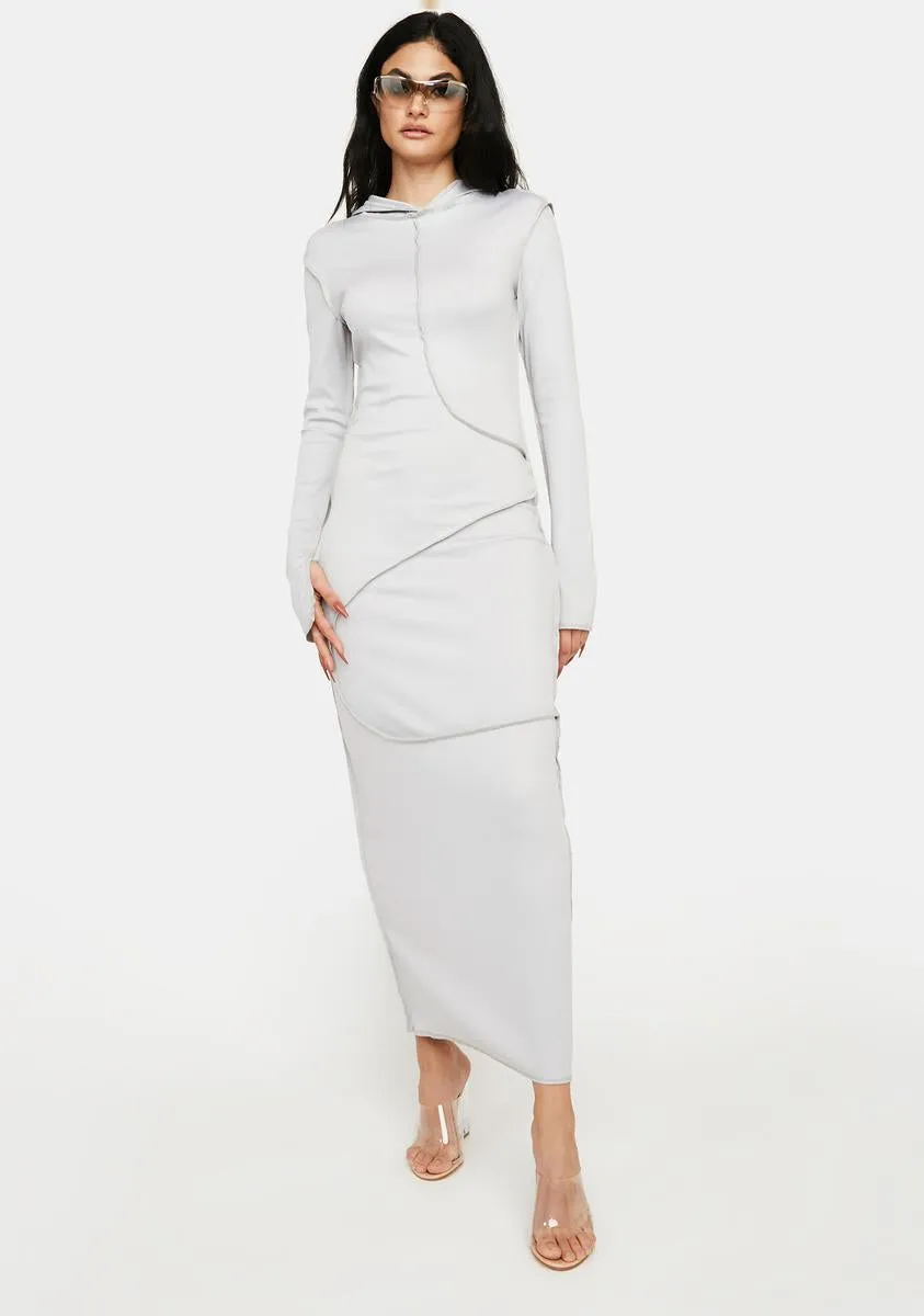 Muted Screen Saver Maxi Dress