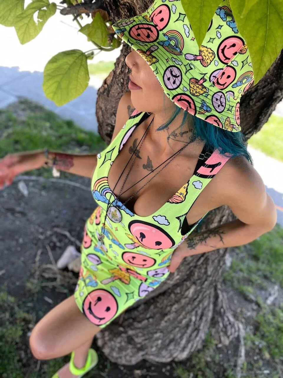 NEON SMILE CITi Mini Dress