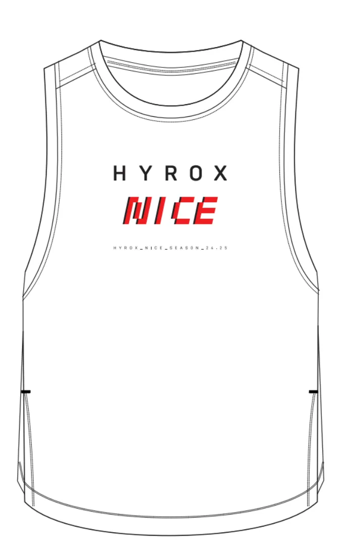 NICE CITY PERFORMANCE Woman's TANK - white