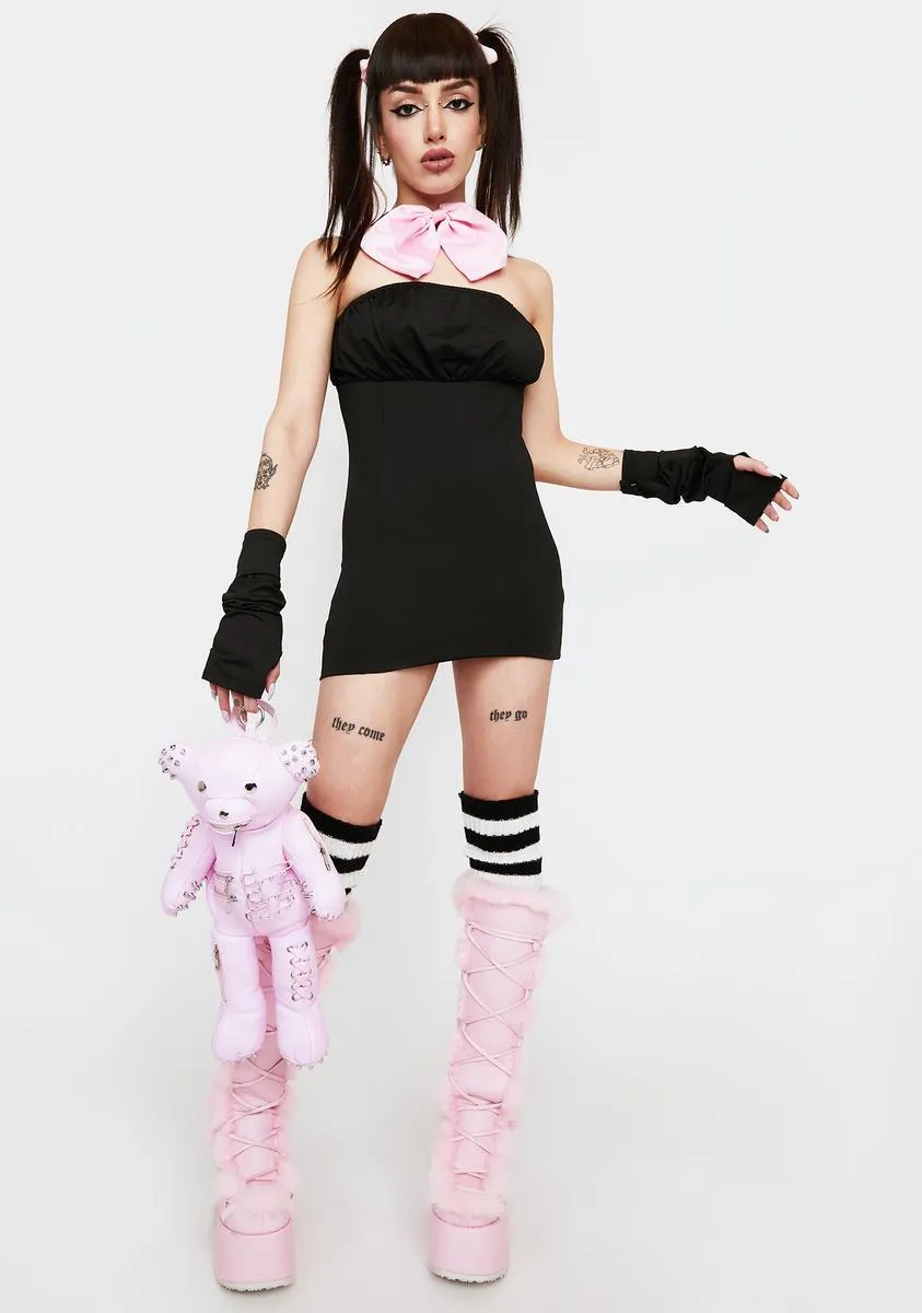 Night Be Nice To Me Mini Dress