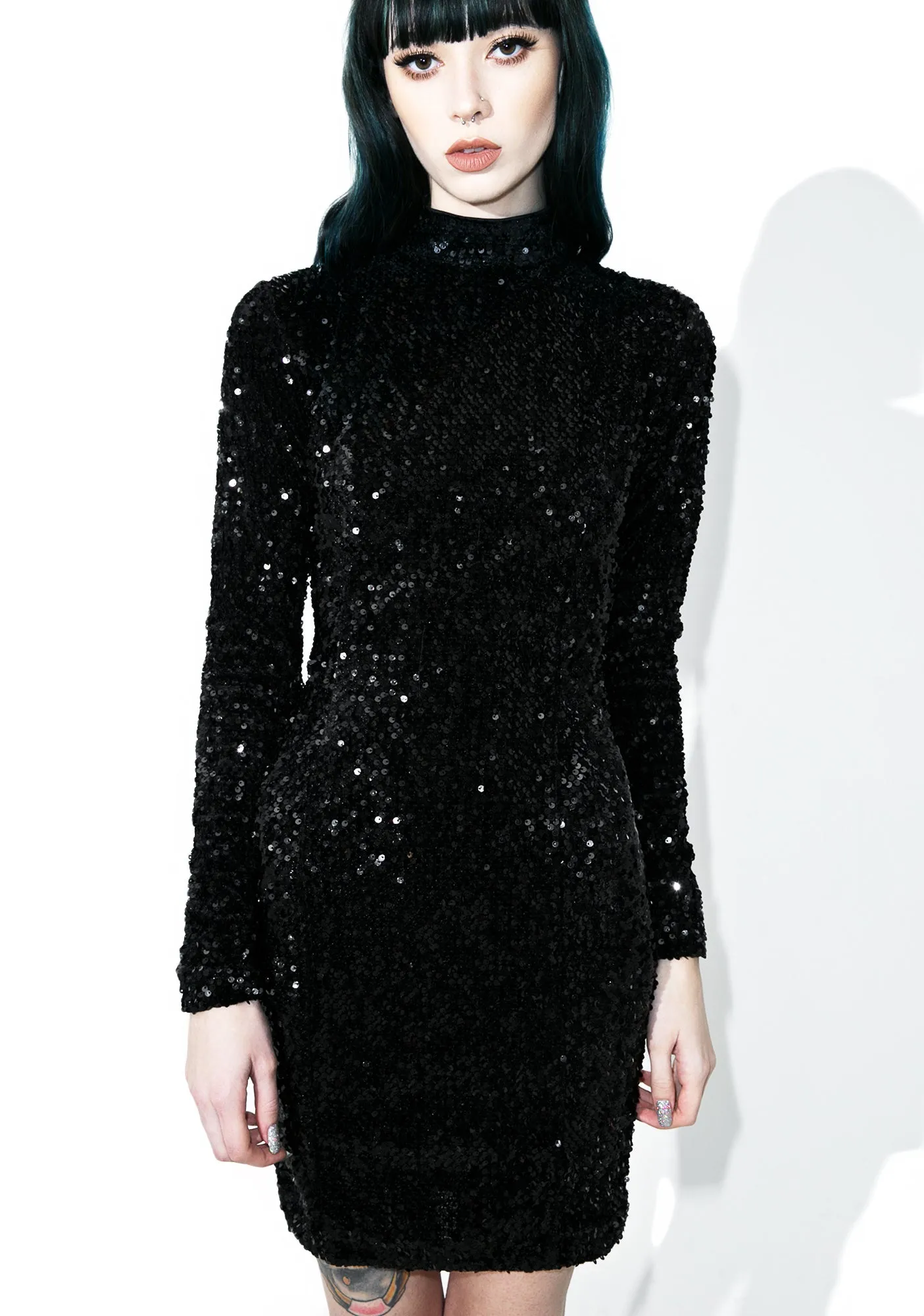 Night Flight Sequin Bodycon