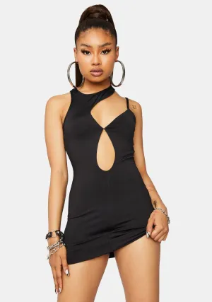 Oh She's Verified Cutout Bodycon Dress